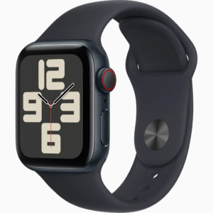 Apple Watch SE 2 GPS 40mm Midnight Aluminium Case with Sport Band - M/L (Midnight)