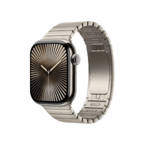 Apple Watch Series 10 GPS + Cellular 42mm Natural Titanium Case w. Link Bracelet (Natural)