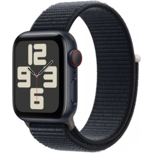 Apple Watch SE 2 GPS 40mm Midnight Aluminium Case with Sport Loop (Midnight)
